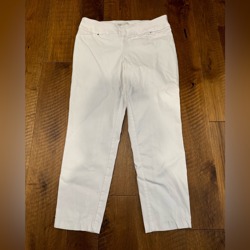Womens Cato Mid Rise Stretch Capris 10 Petite